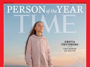 Greta Thunberg sulla copertina di Time